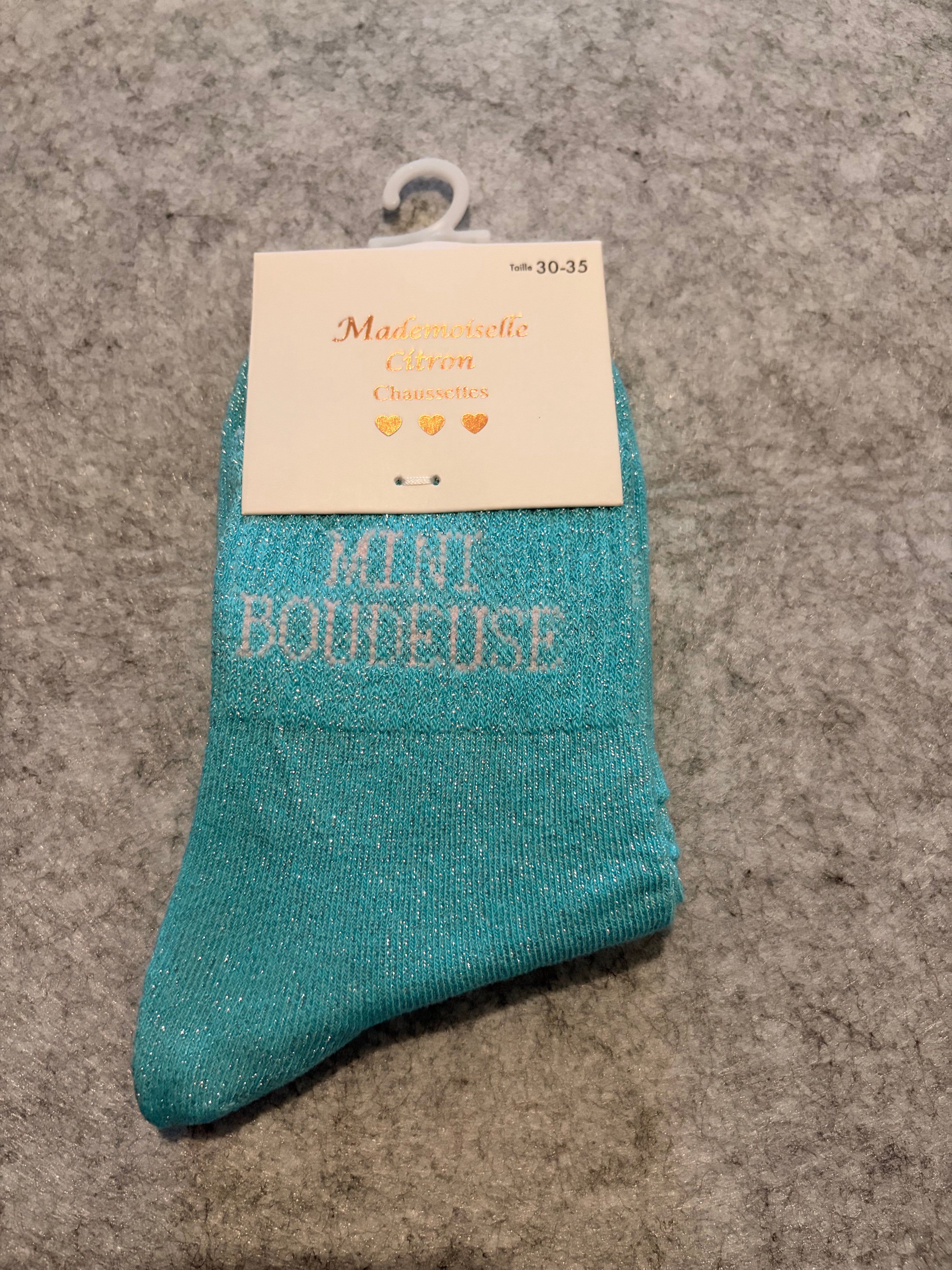 Chaussettes «Mini Boudeuse »