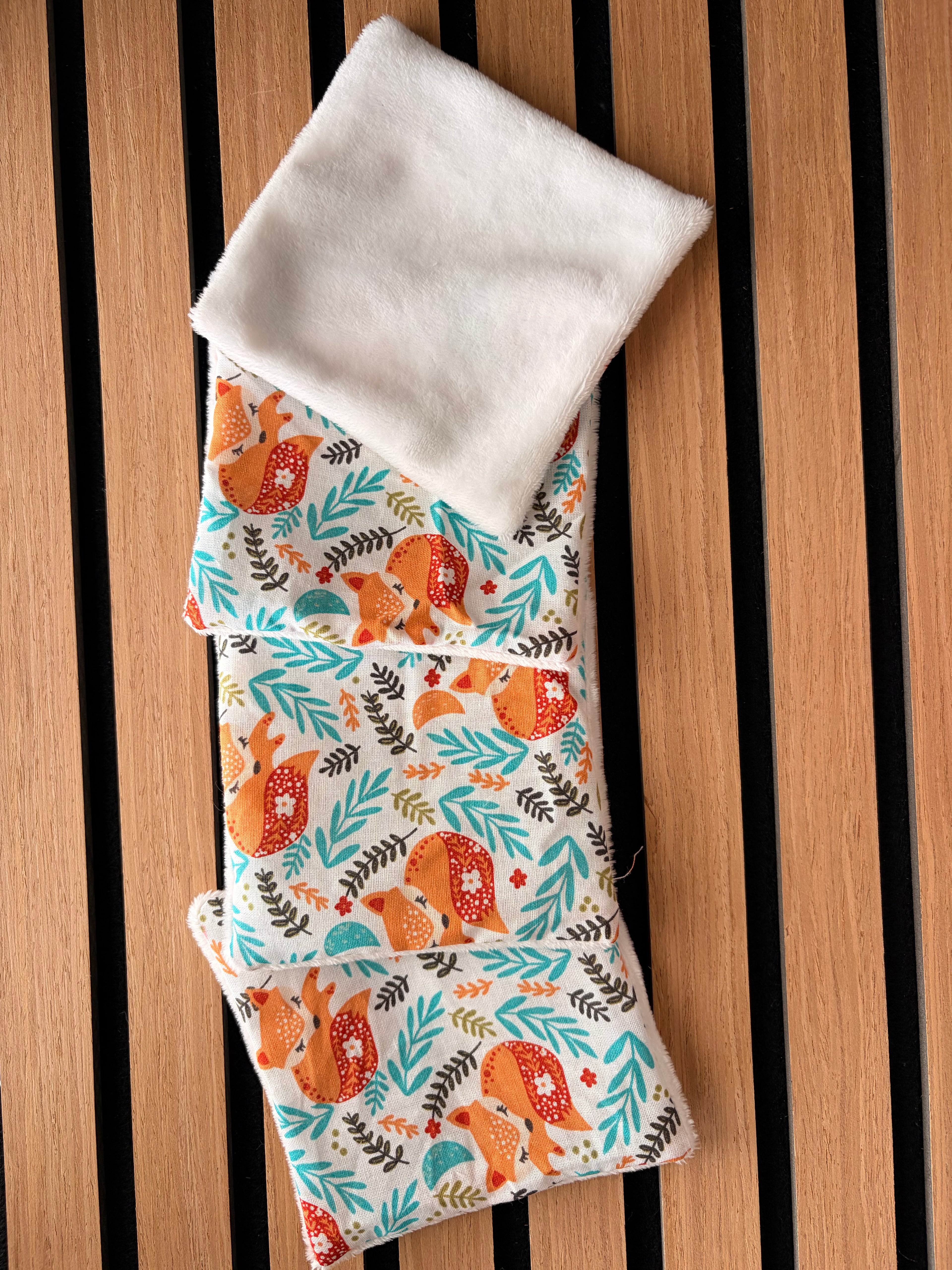Lingettes lavables réutilisables x4 – Douces pour bébé, enfant & toute la famille 🌿