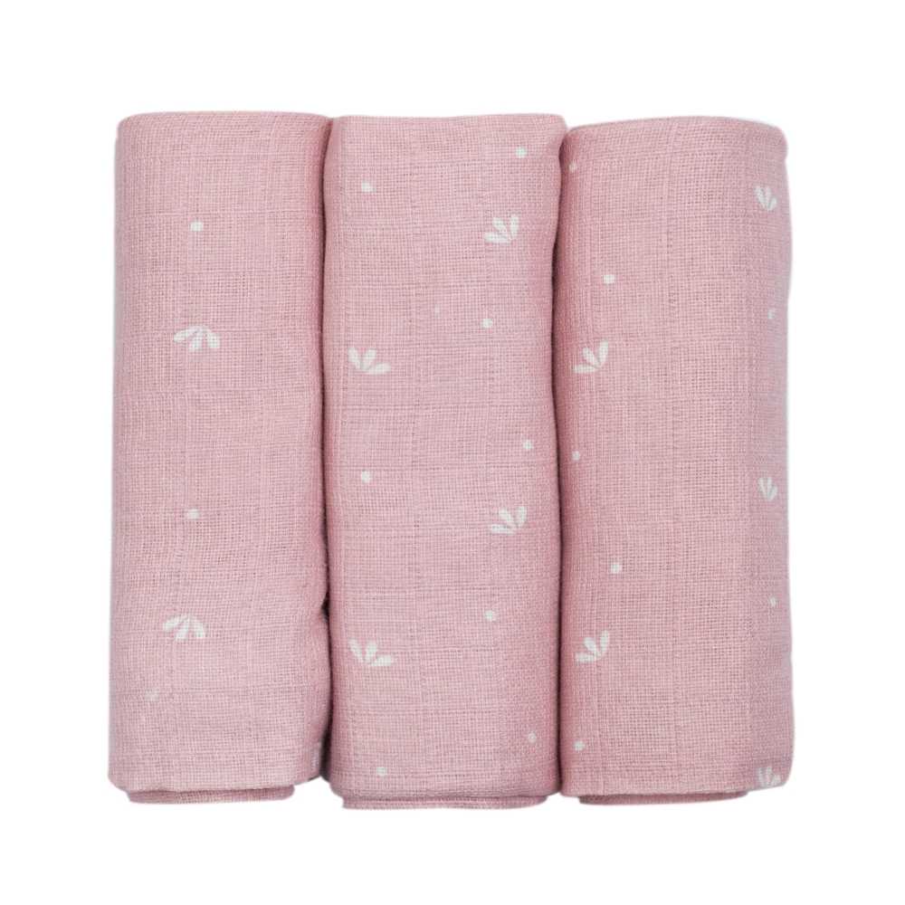 3 langes pétales roses