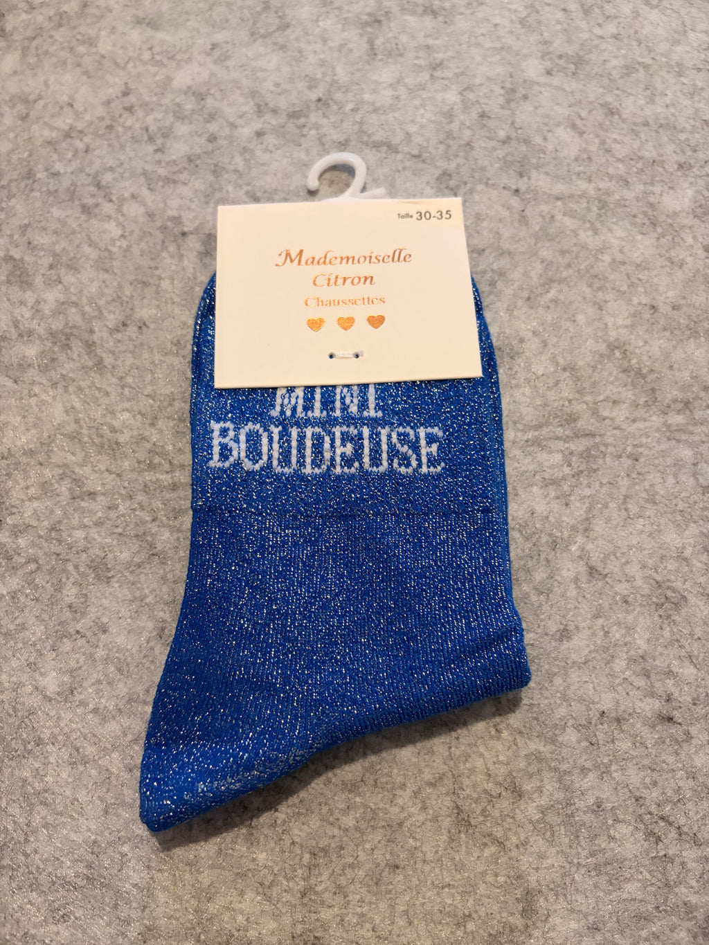 Chaussettes «Mini Boudeuse »