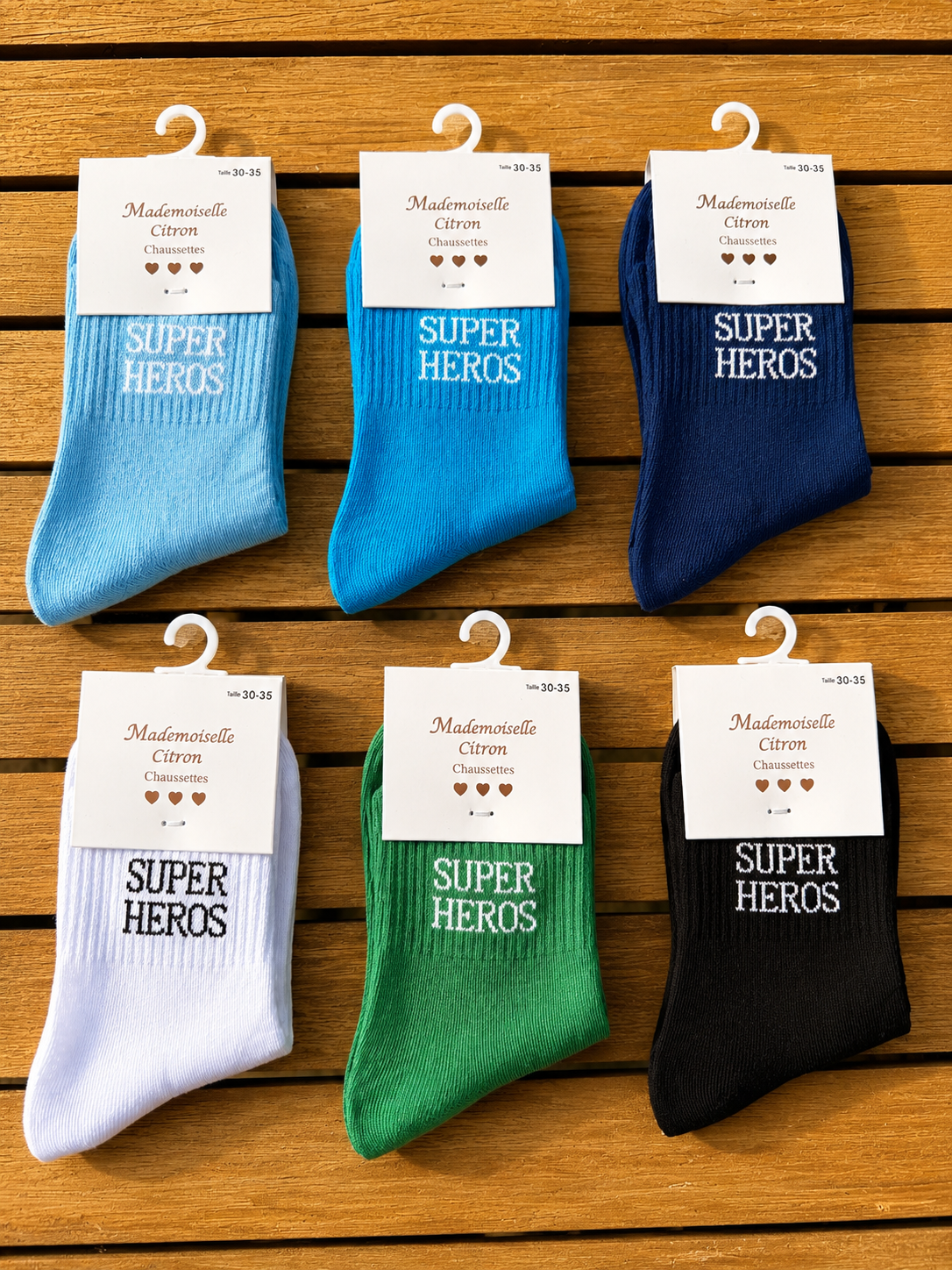 Chaussettes « Super Héros »