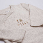 Lot de 2 bodies bébé manches longues – Mini Nous