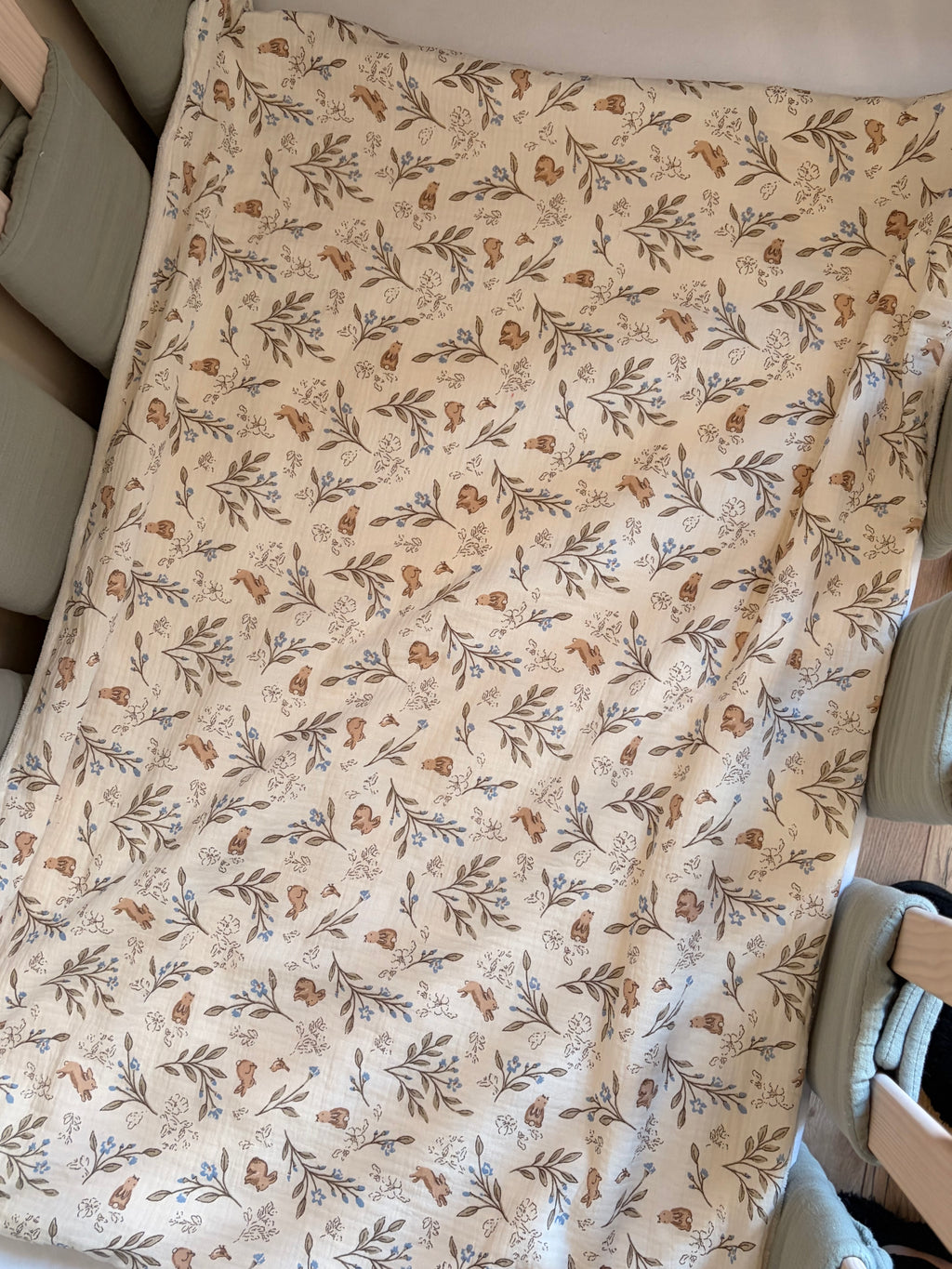 Couverture en coton double gaze de coton