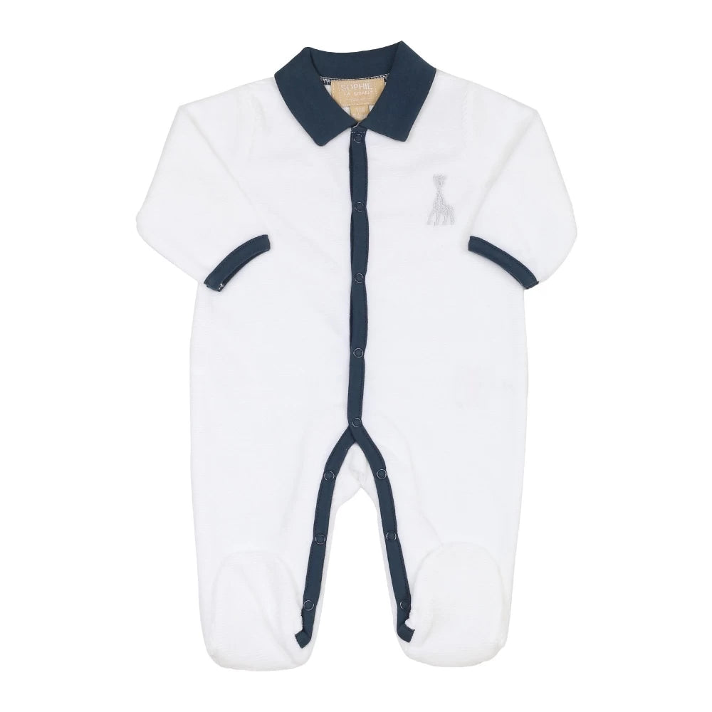 Pyjama bleu marine en velours Sophie la Girafe®