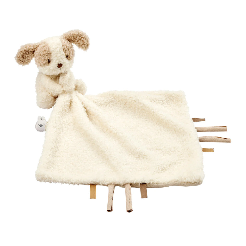 Doudou bébé avec peluche – 27 x 27 cm