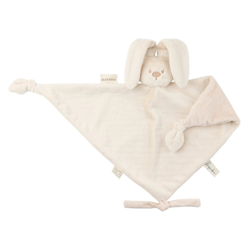 Lapidou Doudou bébé – 65 x 40 cm – Lapin doudou