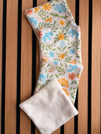 Lingettes lavables réutilisables x4 – Douces pour bébé, enfant & toute la famille 🌿