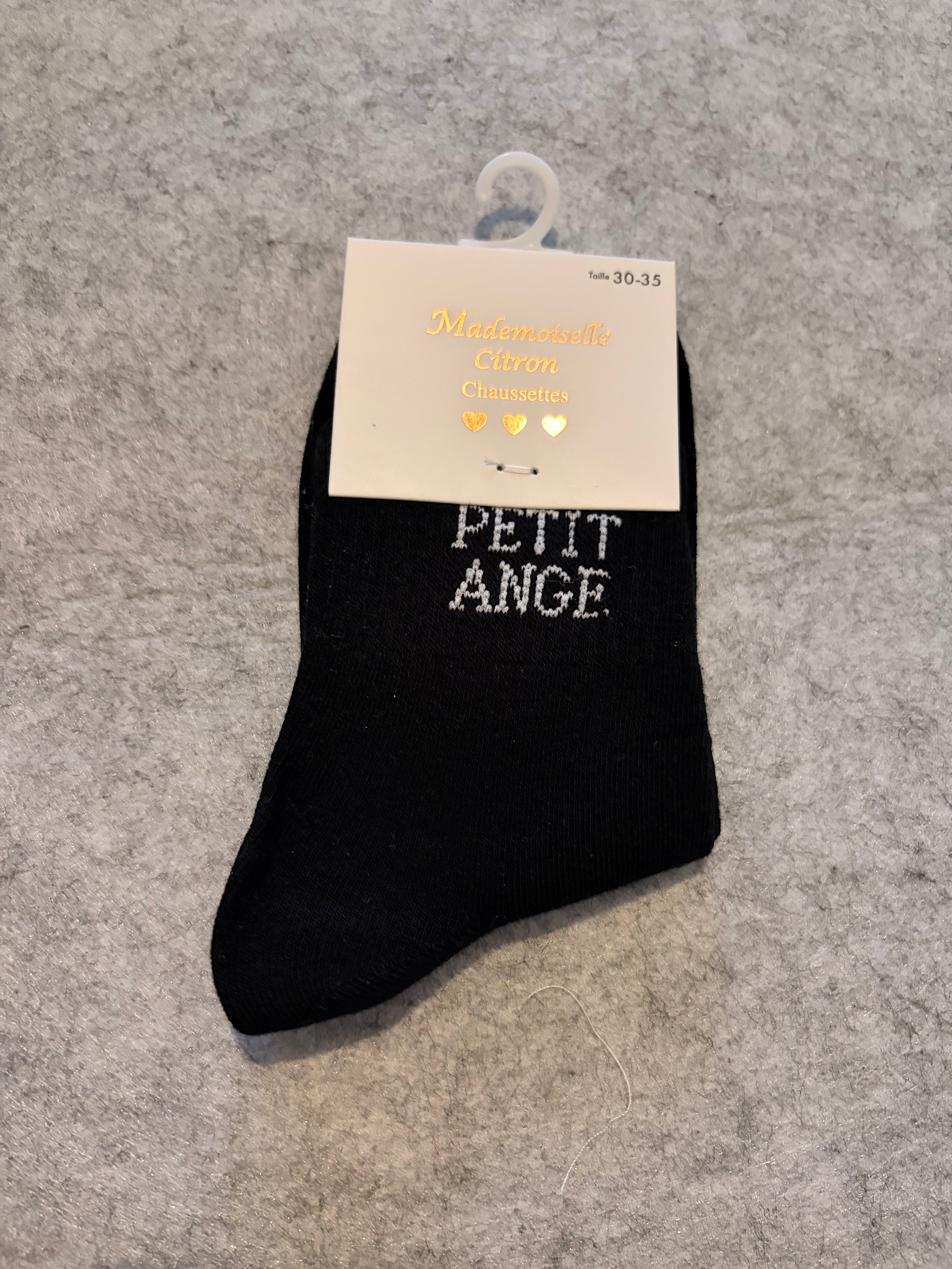 Chaussettes « petit ange »