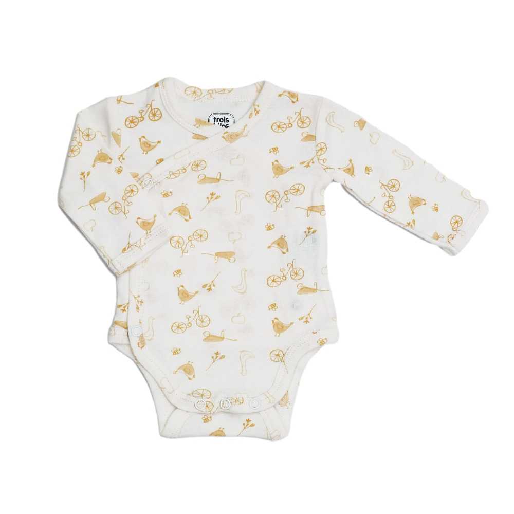 Kit naissance 6 pièces bébé – Coloris caramel