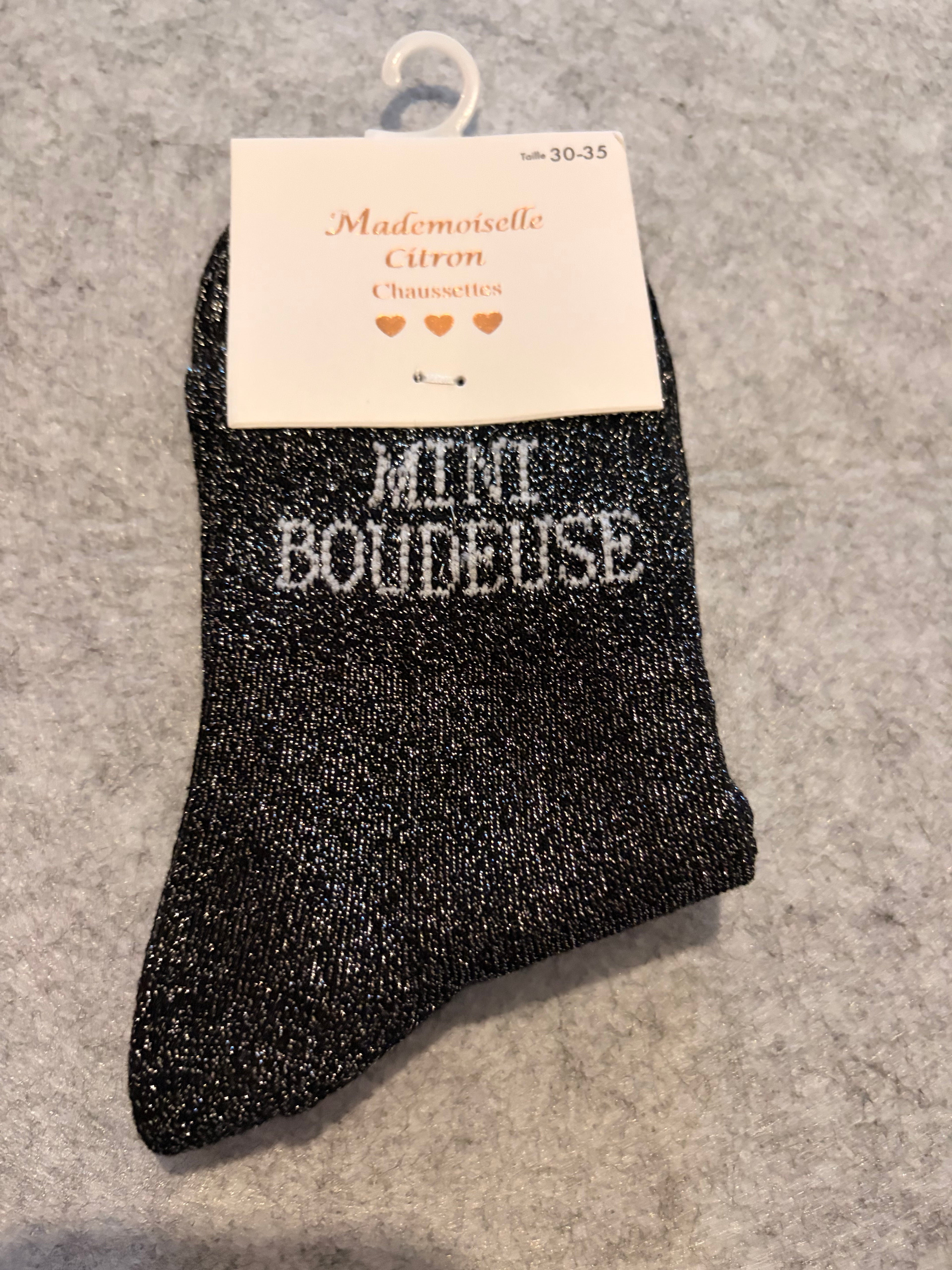 Chaussettes «Mini Boudeuse »
