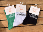 Chaussettes « petit champion »