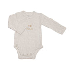 Lot de 2 bodies bébé manches longues – Mini Nous