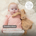 Doudou Bébé - 27 x 27 cm - Lapin Doudou
