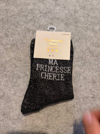Chaussettes « ma princesse chérie »