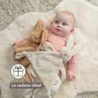 Doudou Bébé - 27 x 27 cm - Lapin Doudou