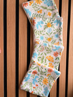 Lingettes lavables réutilisables x4 – Douces pour bébé, enfant & toute la famille 🌿