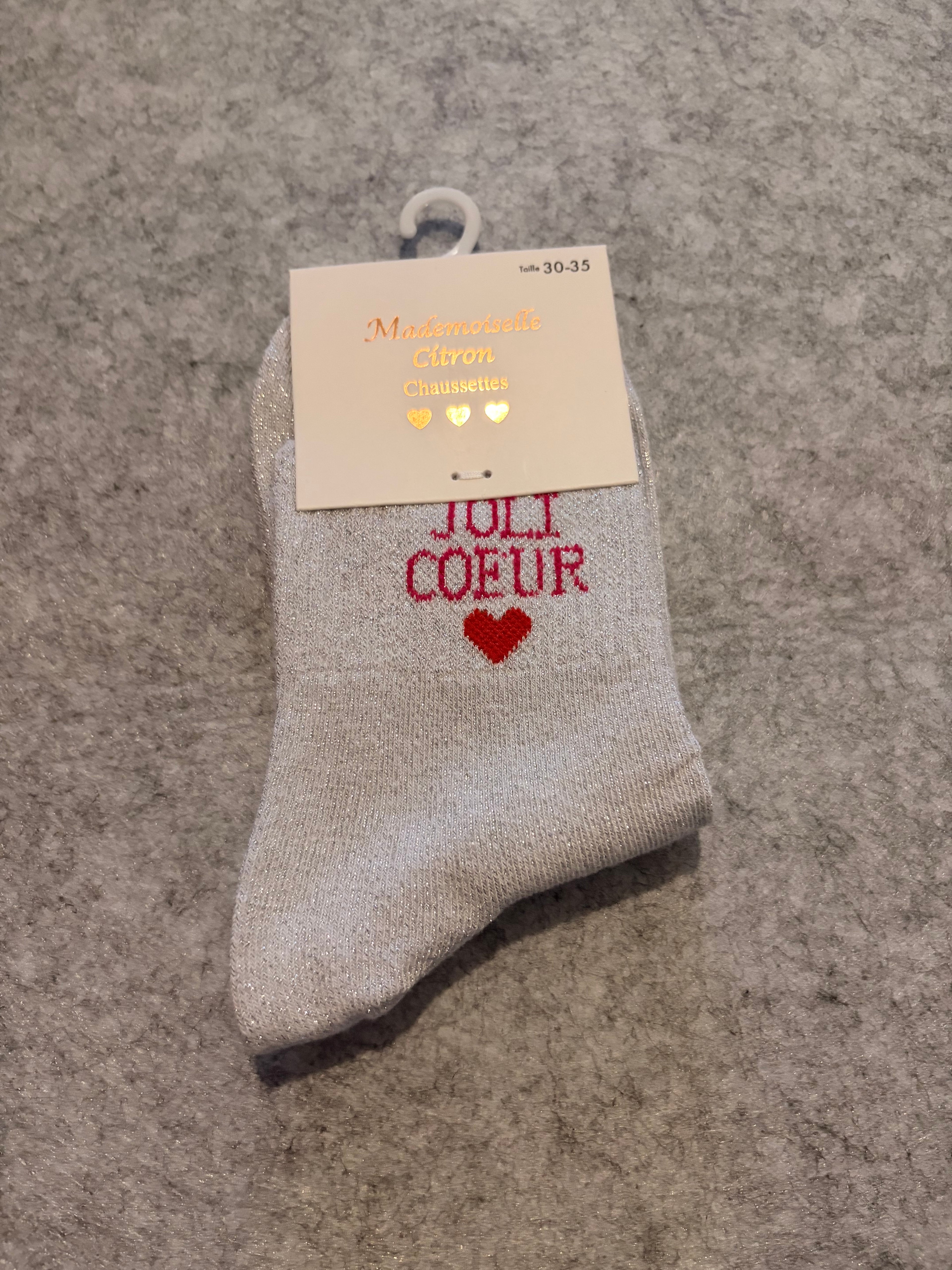 Chaussettes « Jolie cœur »