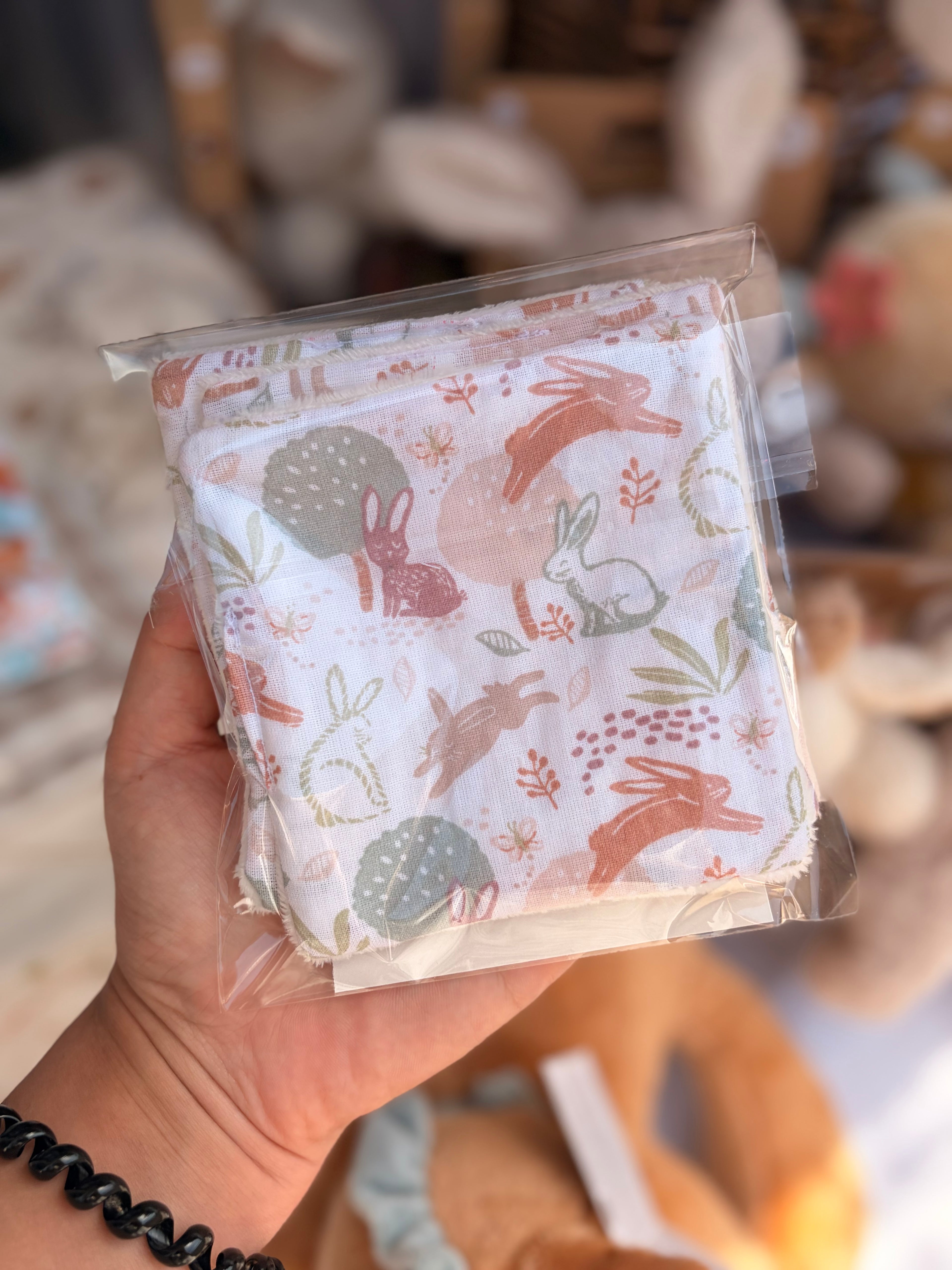 Lingettes lavables - Lots de 4