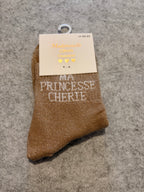 Chaussettes « ma princesse chérie »