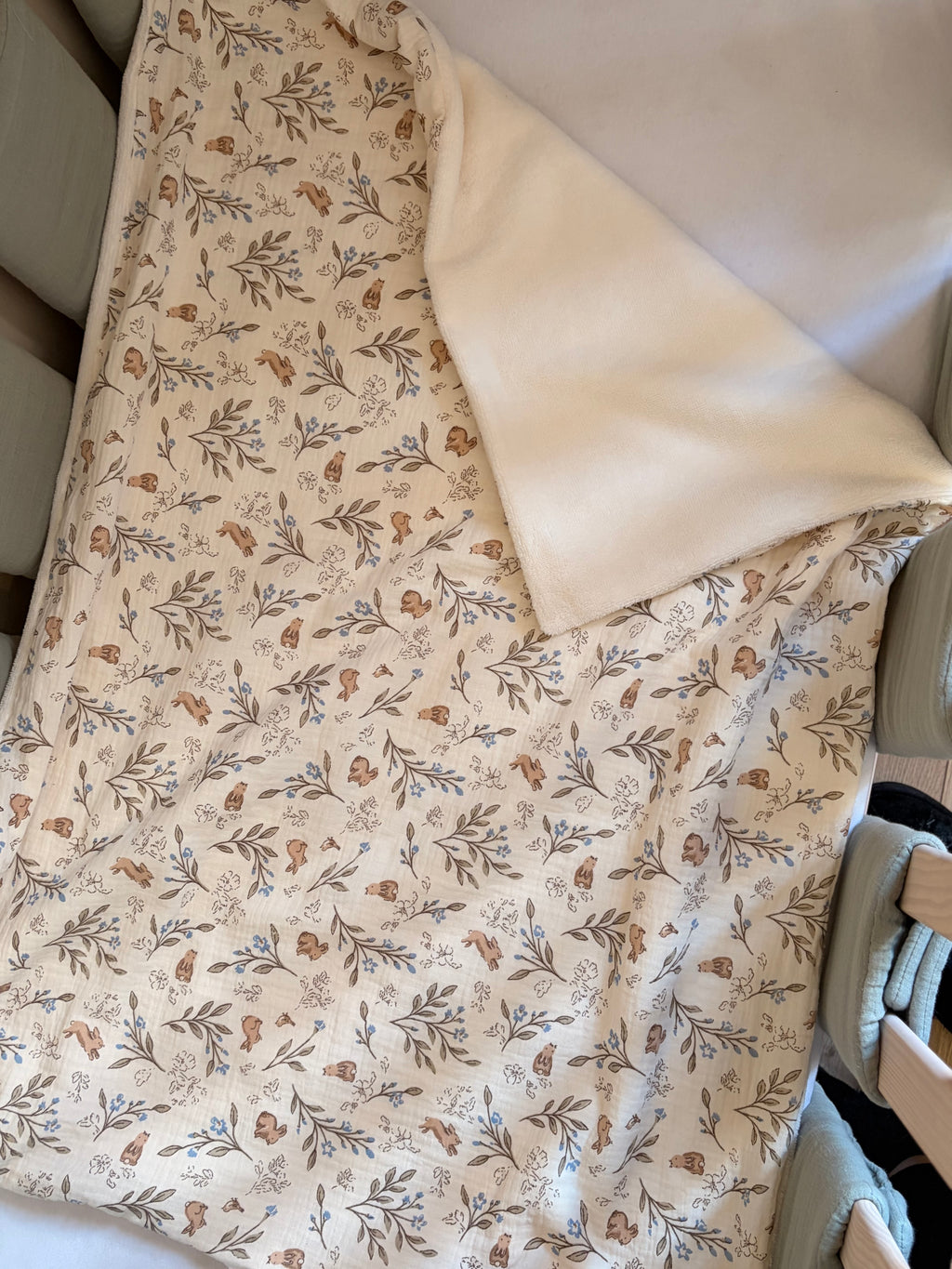 Couverture en coton double gaze de coton