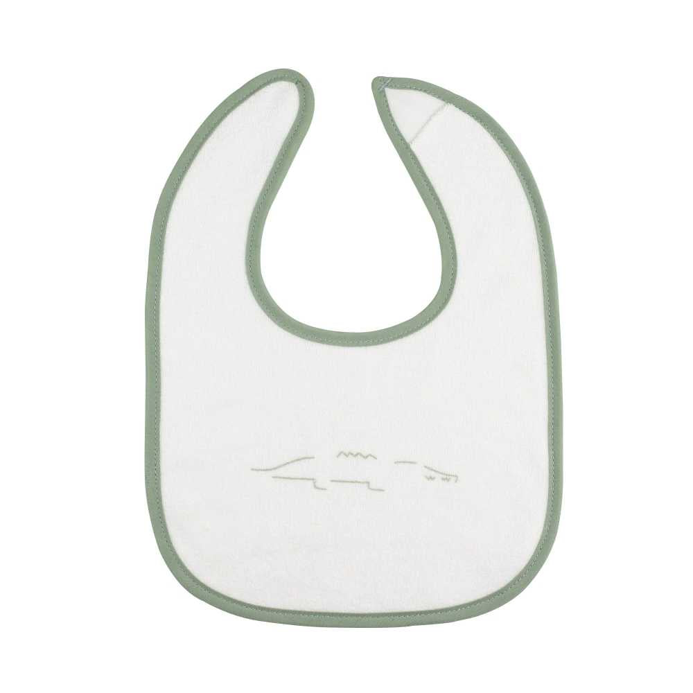 Lot de 6 bavoirs 1er âge - Motif savane