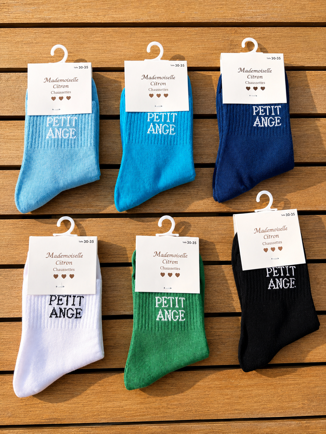 Chaussettes « petit ange »