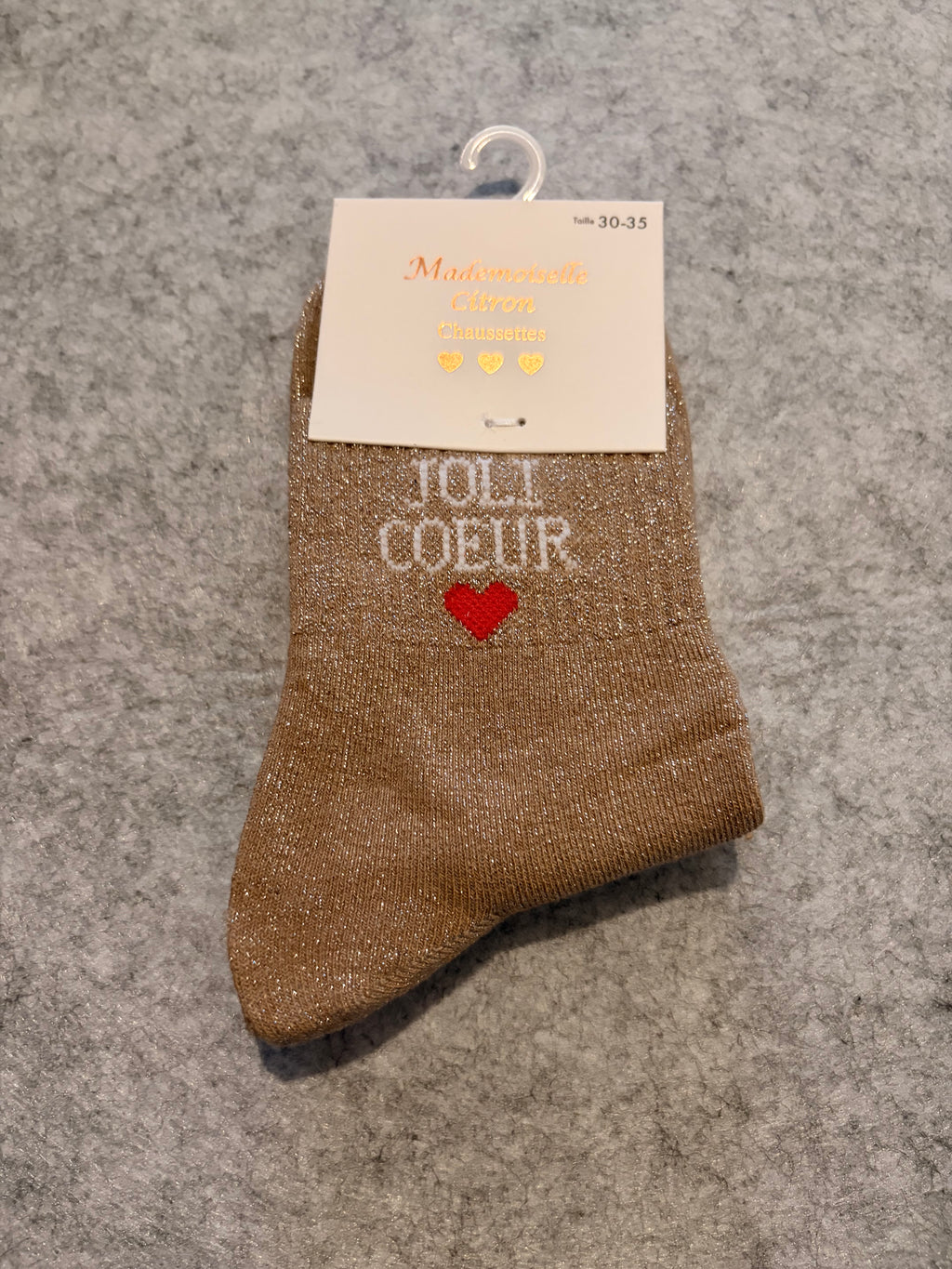 Chaussettes « Jolie cœur »