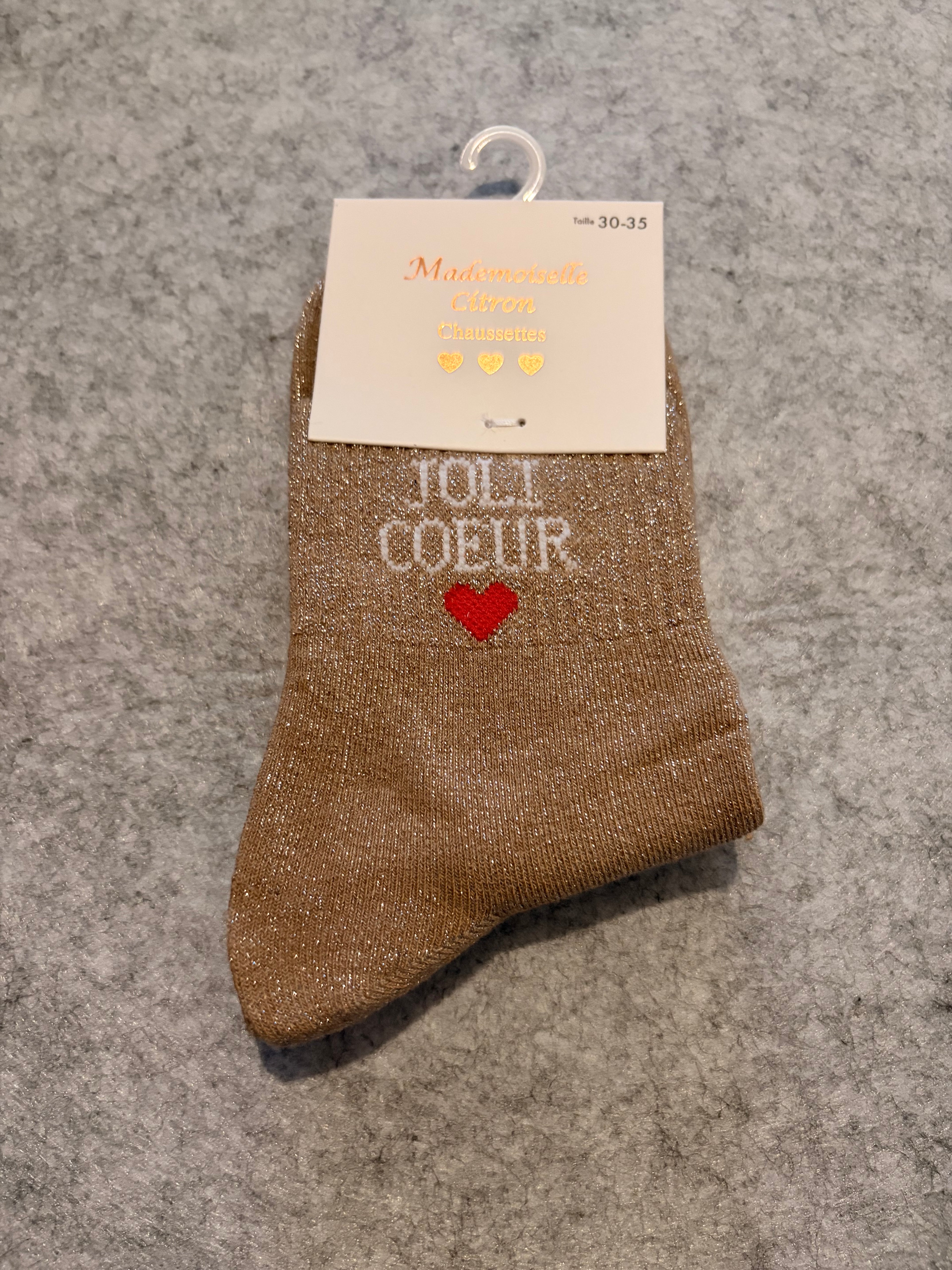 Chaussettes « Jolie cœur »