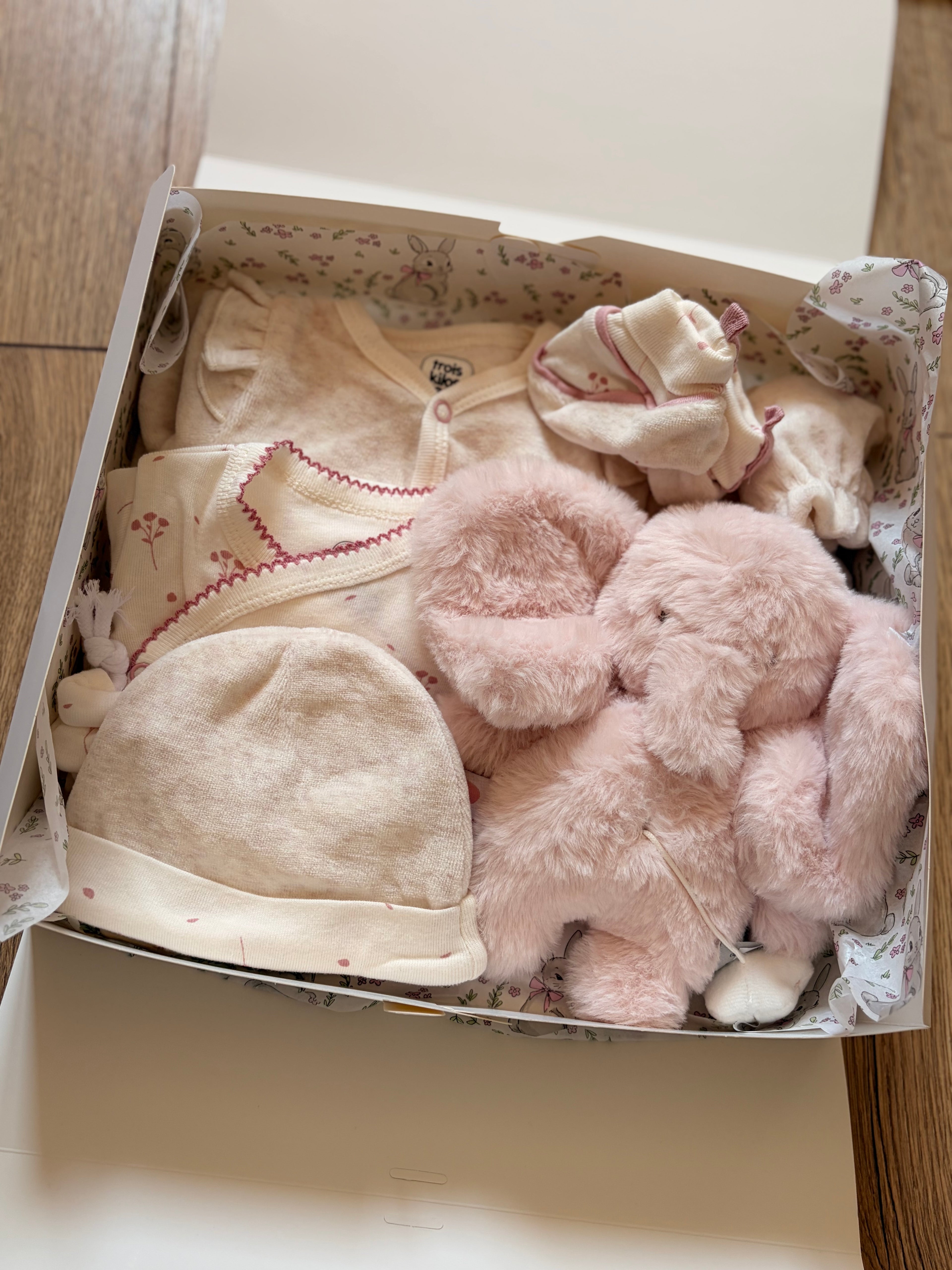 Box naissance + peluche musicale