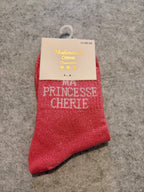 Chaussettes « ma princesse chérie »