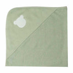 Lot de 2 capes de bain bébé avec capuche