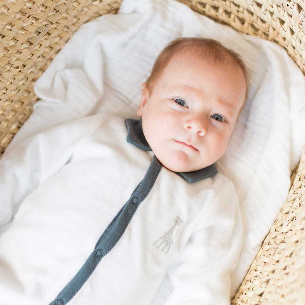Pyjama bleu marine en velours Sophie la Girafe®