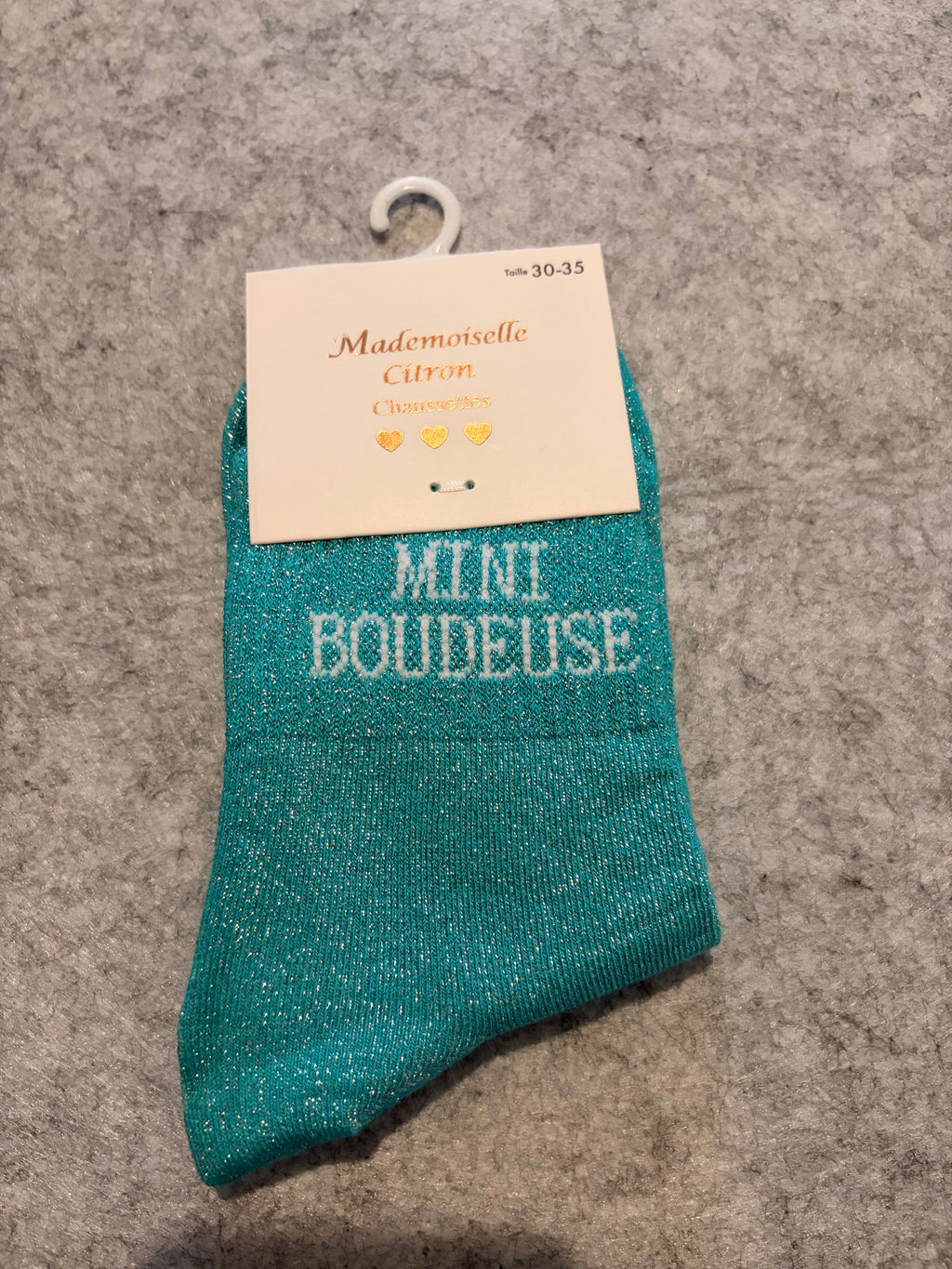 Chaussettes «Mini Boudeuse »