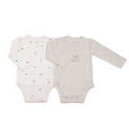 Lot de 2 bodies bébé manches longues – Mini Nous