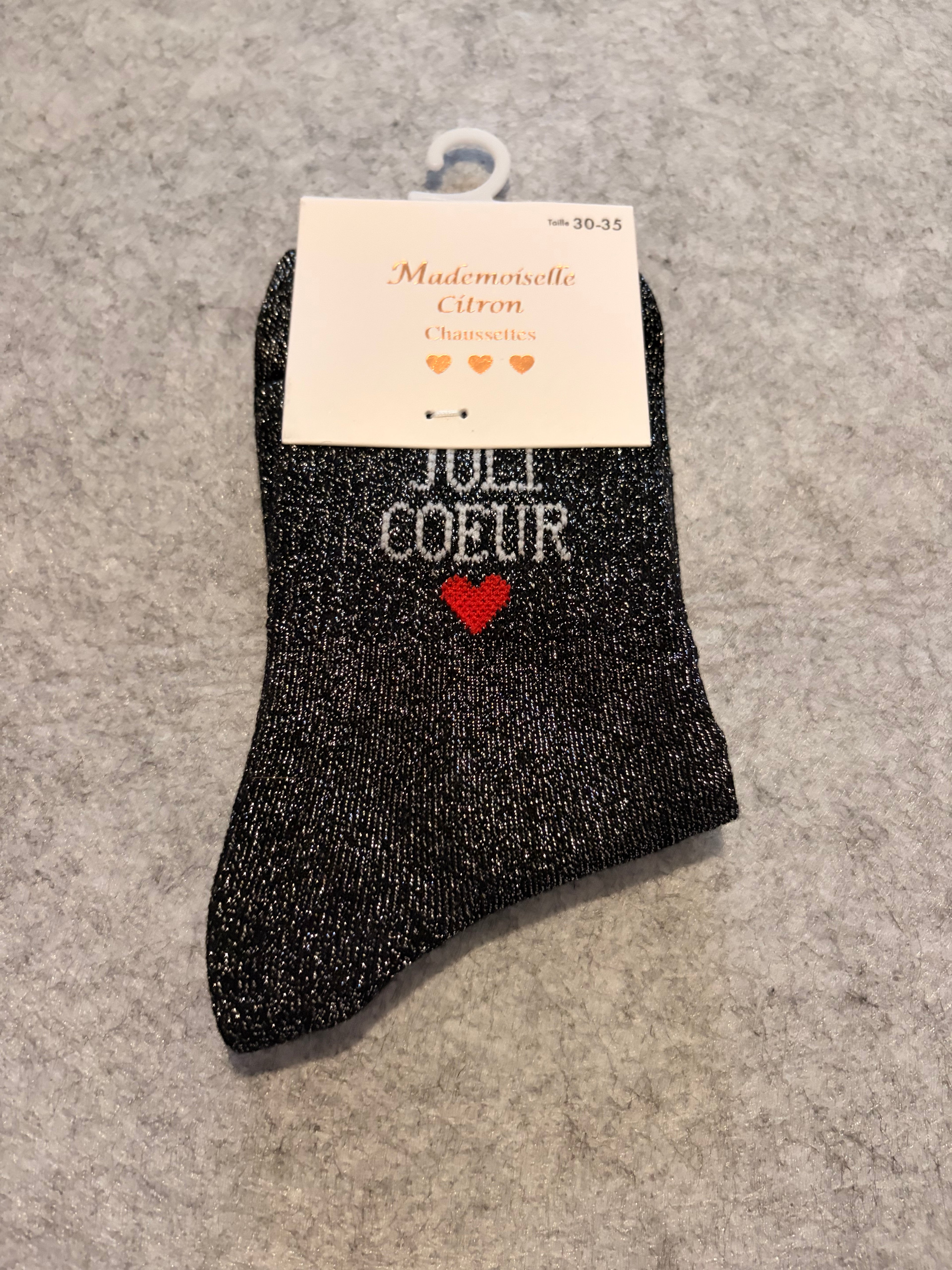 Chaussettes « Jolie cœur »