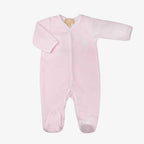 Pyjama fille rose en velours drop needle ©Sophie la girafe ★ Trois Kilos Sept