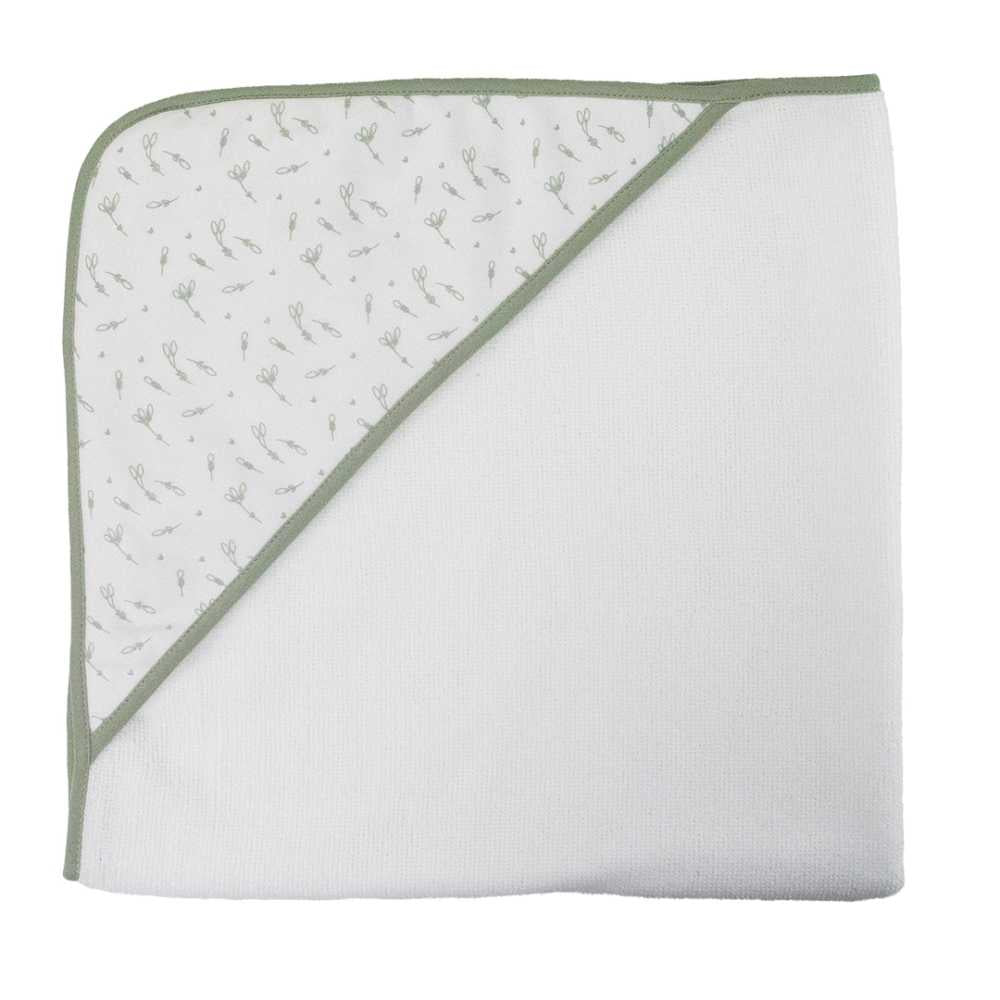 Lot de 2 capes de bain bébé avec capuche