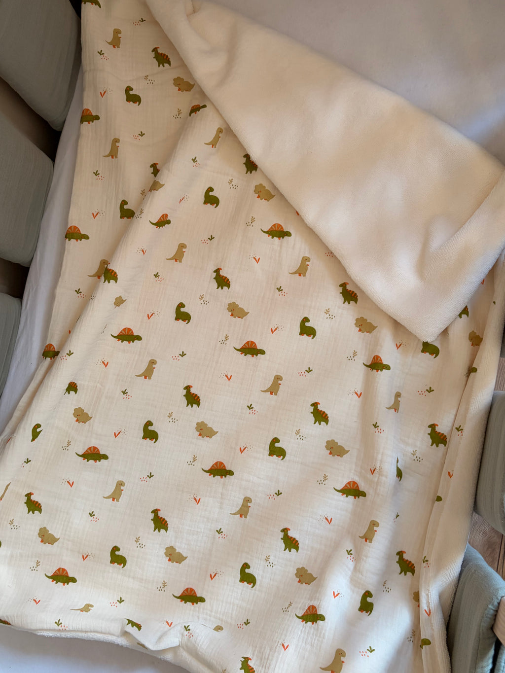 Couverture en double gaze de coton