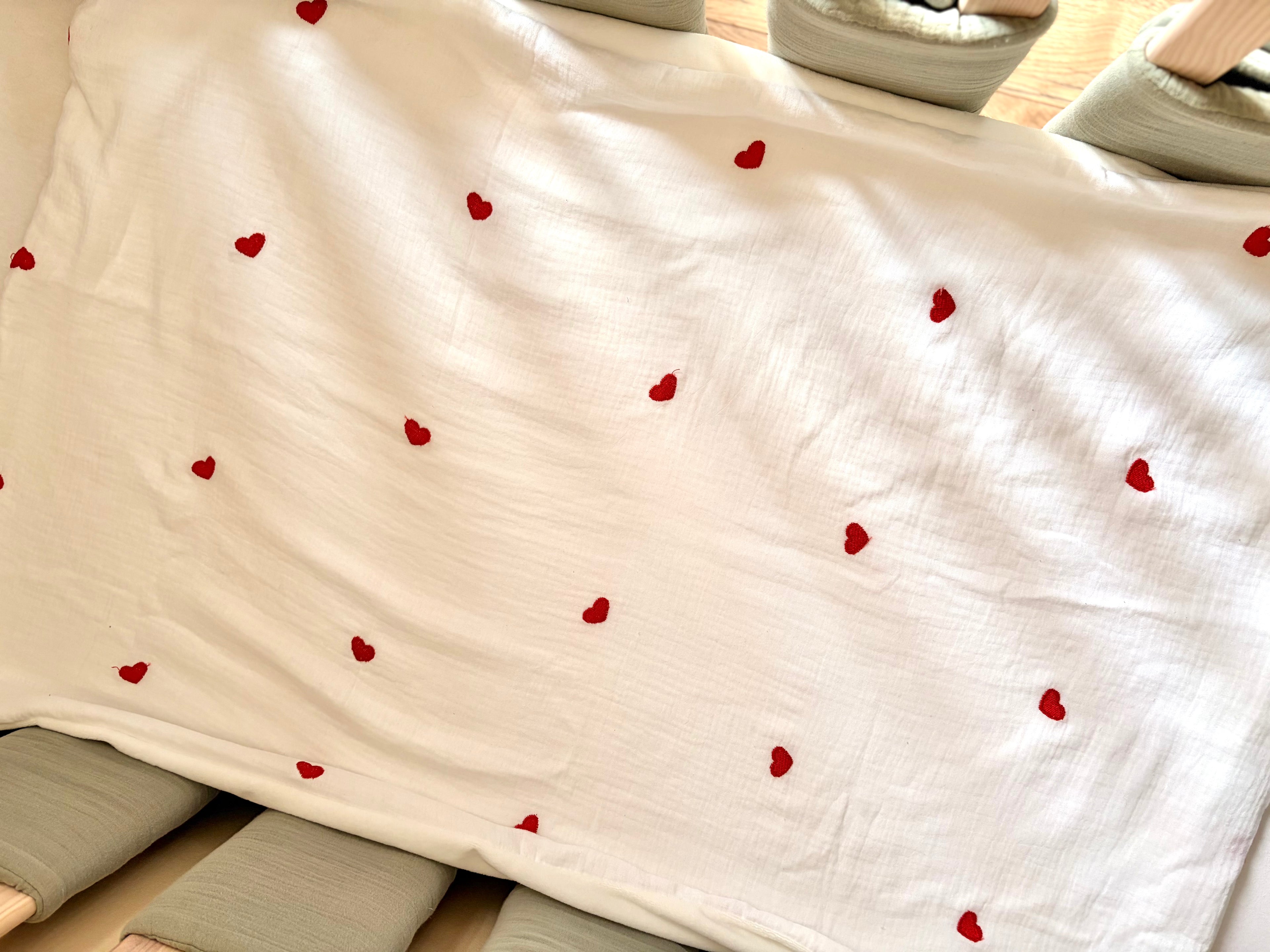 Couverture enfant en gaze de coton - Plusieurs choix de tissus possibles