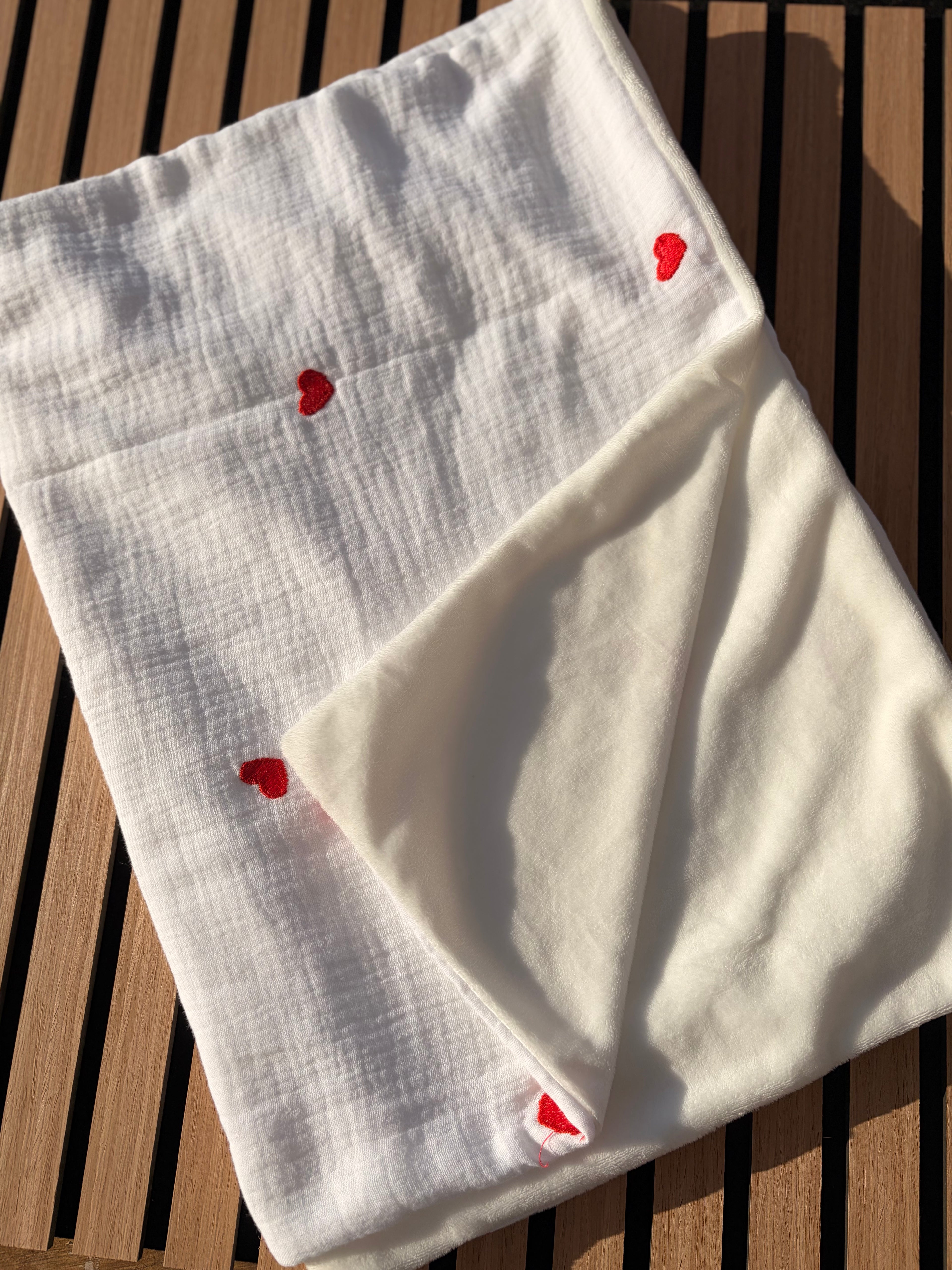 Couverture enfant en gaze de coton - Plusieurs choix de tissus possibles