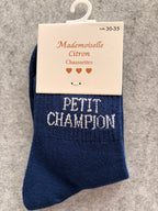 Chaussettes « petit champion »