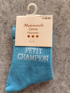 Chaussettes « petit champion »
