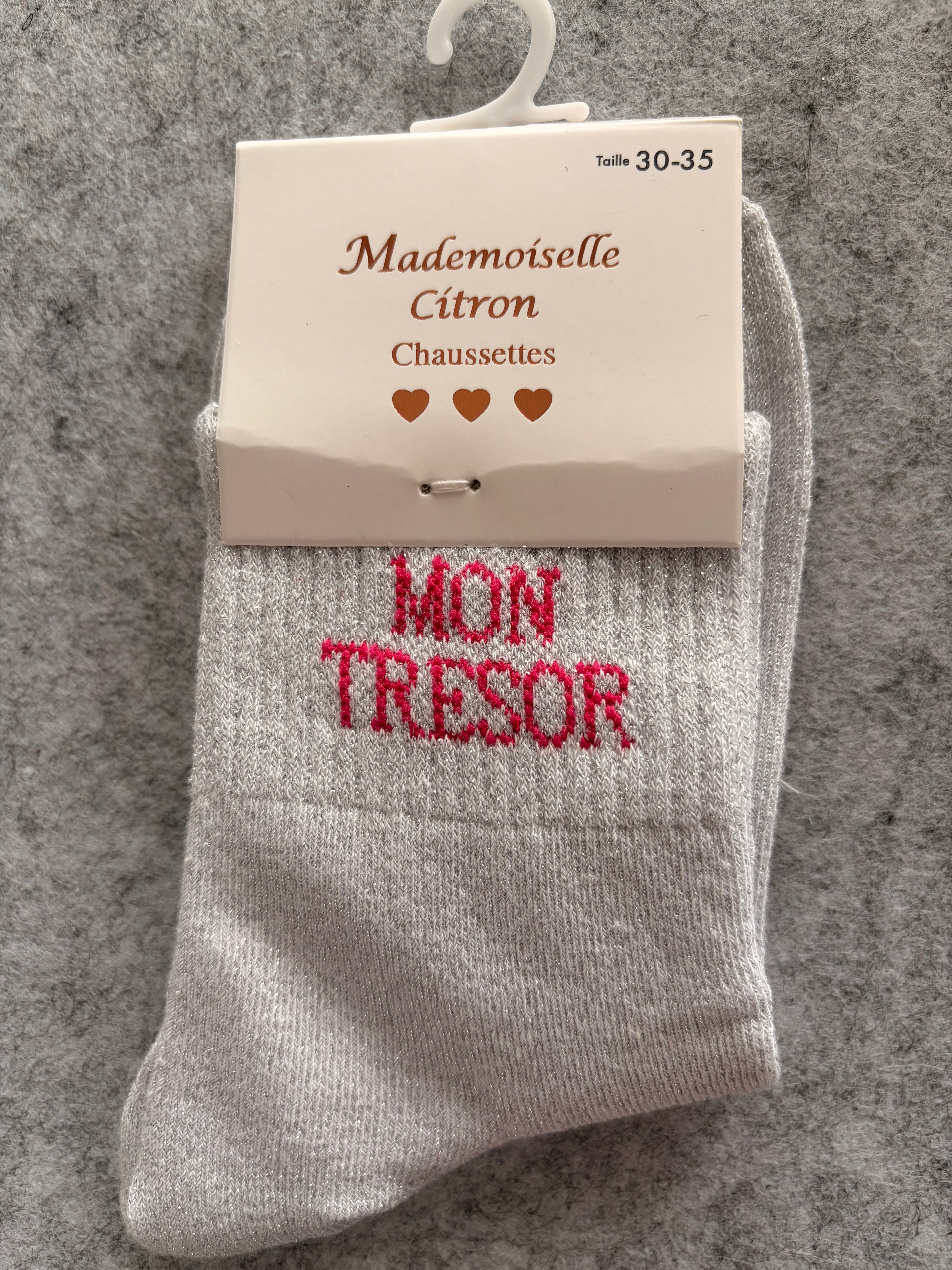 Chaussettes « Mon Trésor »