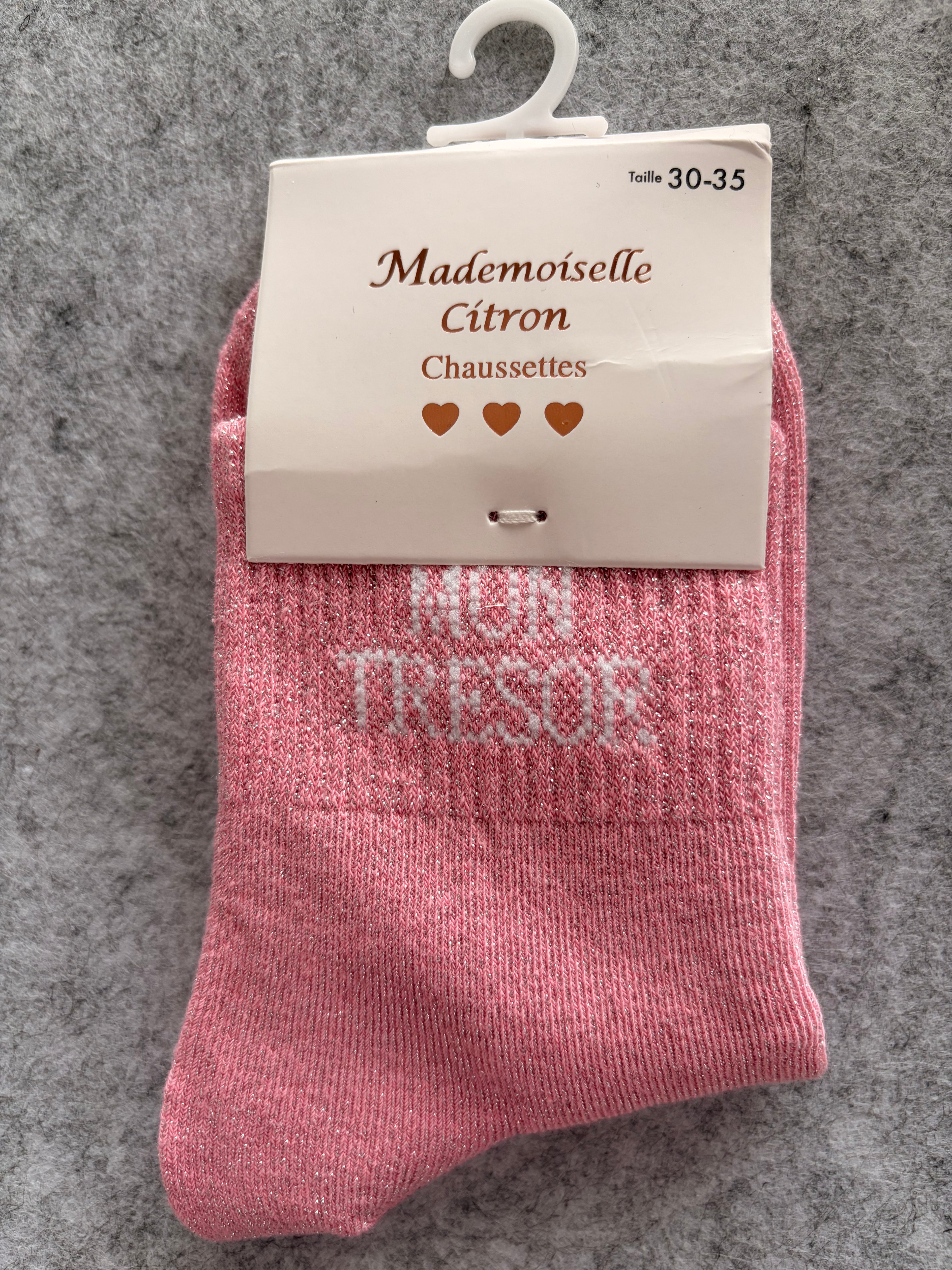 Chaussettes « Mon Trésor »