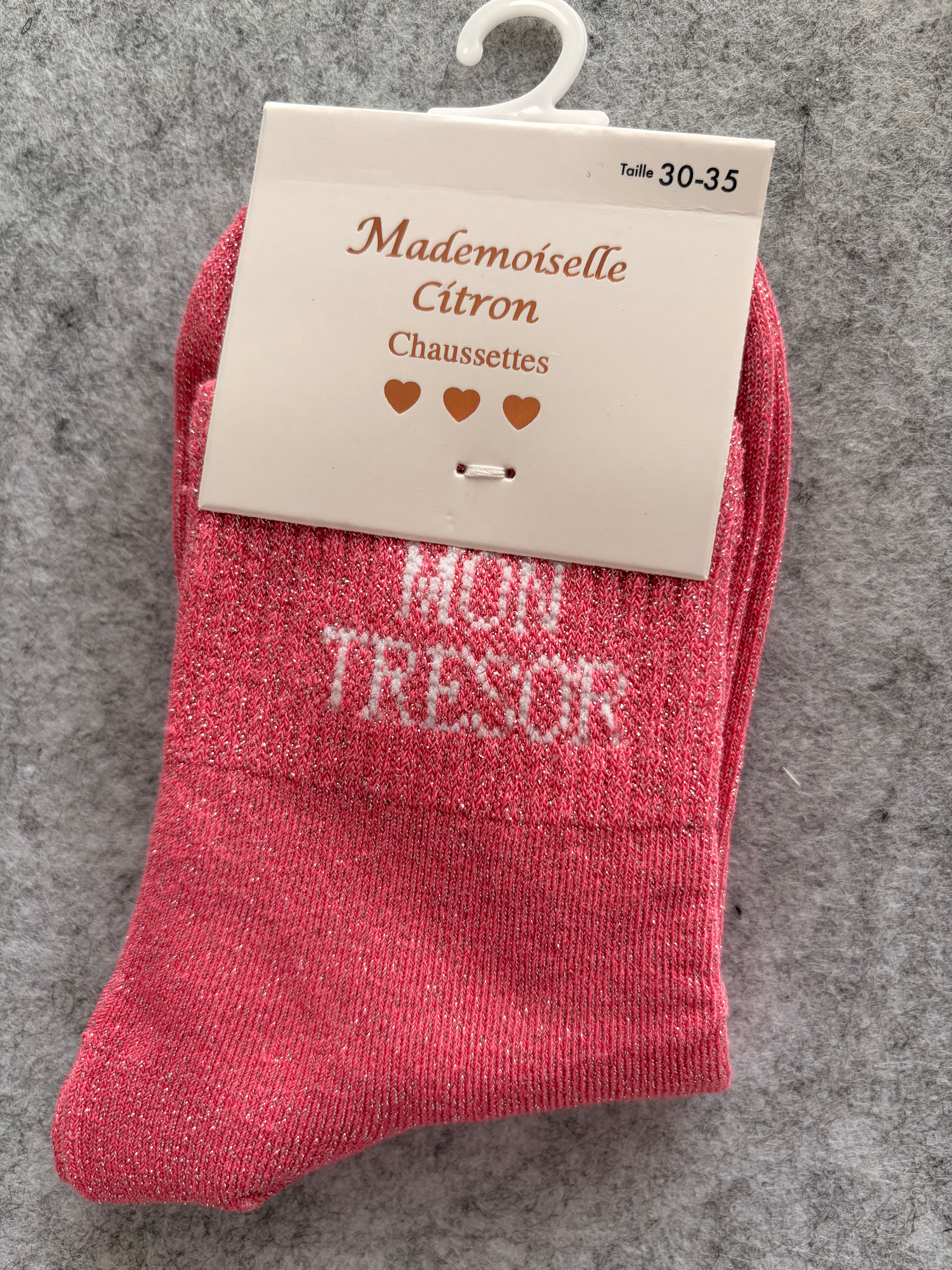 Chaussettes « Mon Trésor »