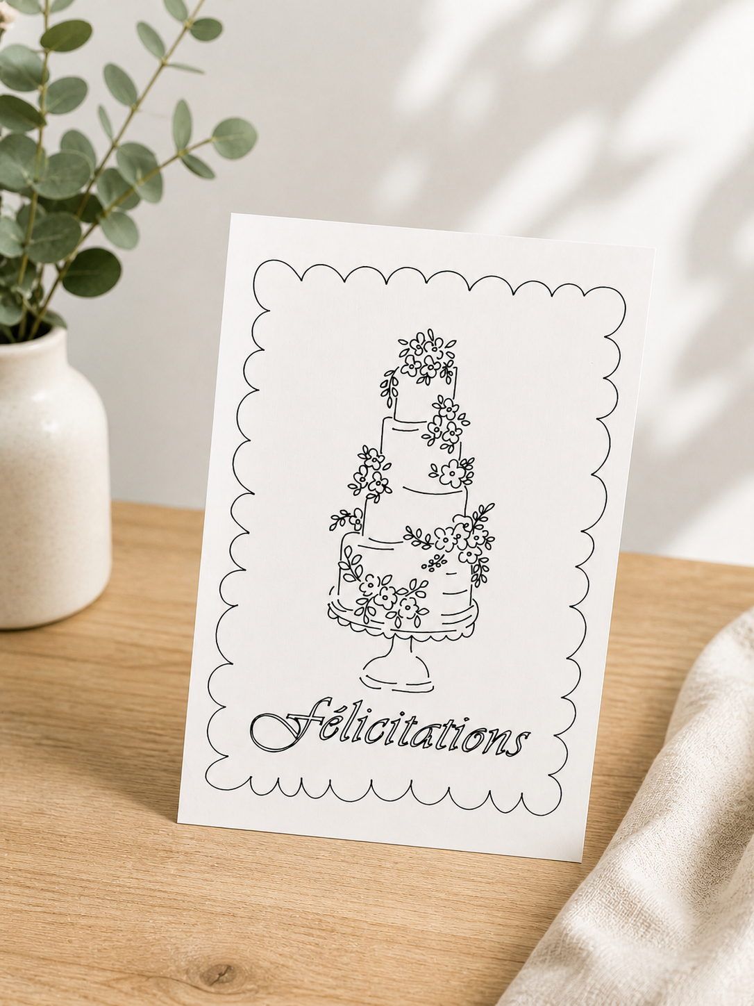 Cartes mariage « félicitations »
