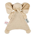FanFan Doudou Bébé – 25 x 20 cm – Doudou Éléphant – Sable