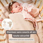 Gigoteuse bébé FanFan 90 cm (6-24m) – Gigoteuse couleur sable – Tetra Cotton – TOG 2
