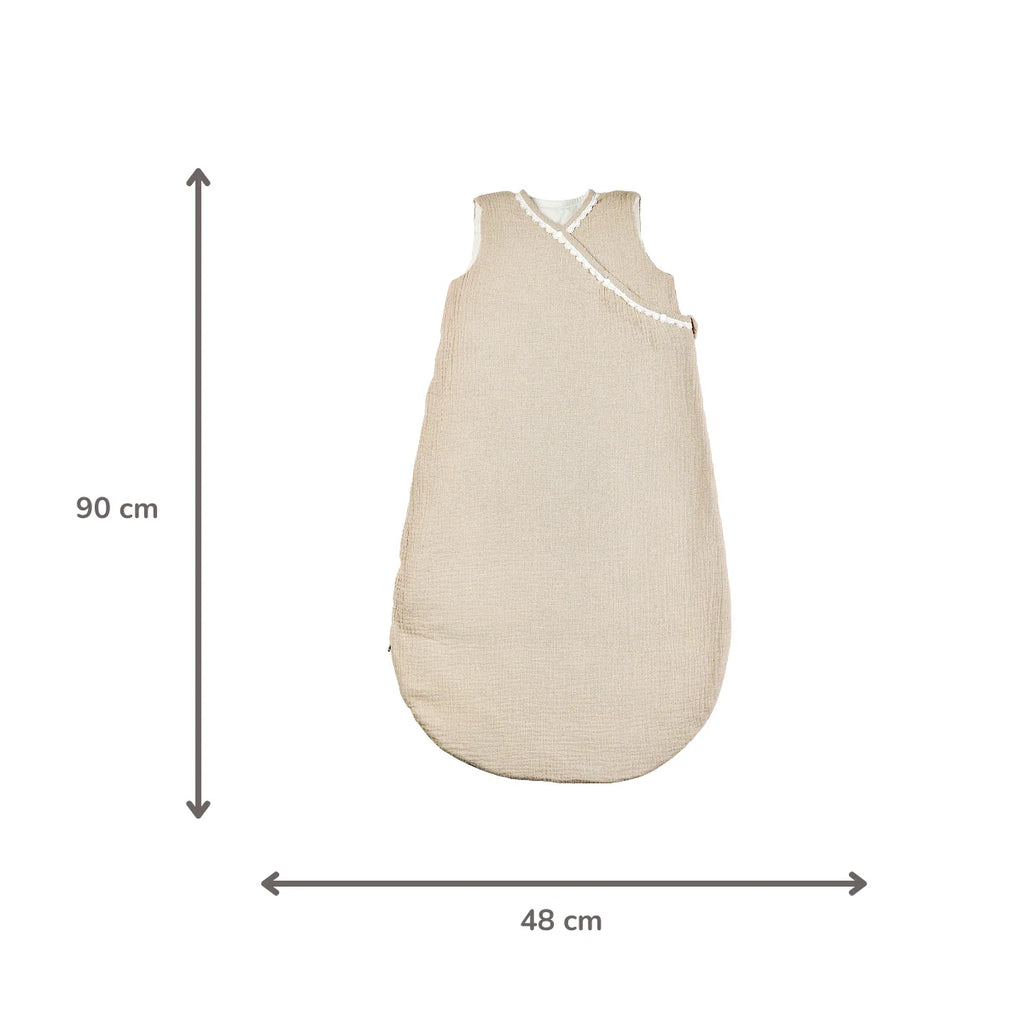 Gigoteuse bébé FanFan 90 cm (6-24m) – Gigoteuse couleur sable – Tetra Cotton – TOG 2
