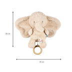 Éléphant musical FanFan - 25 cm - Doux et musical - Sable